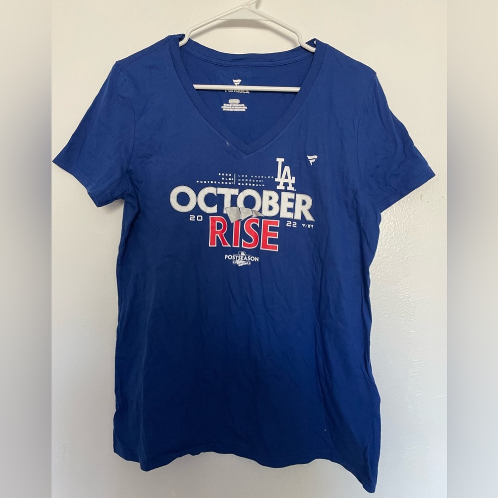 Dodgers October Rise 2022 Tee – Women’s M – New w/ Tag
